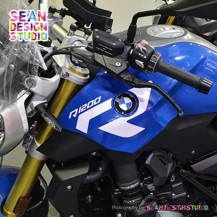 BMW R1200R 2015 2017 용 키트 탱크 패드 스티커, 오토바이 반사 방수 데칼 M 23, 1 쌍Decals BMW R1200R 2015 2017 용 키트 탱크 패드 스티커, 오토바이 반사 방수 데칼 M 23, 1 쌍Decals