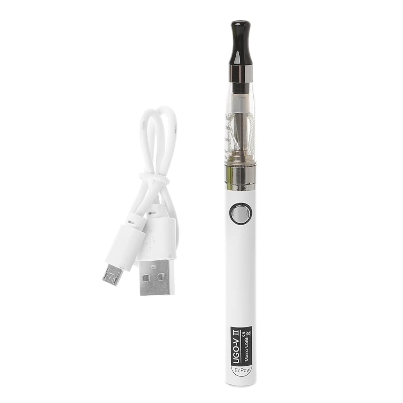 Ugo-V2 650 мАч/900 мАч батарея Elronic сигарета с Ce4 испаритель распылитель Vape комплект - Цвет: Белый