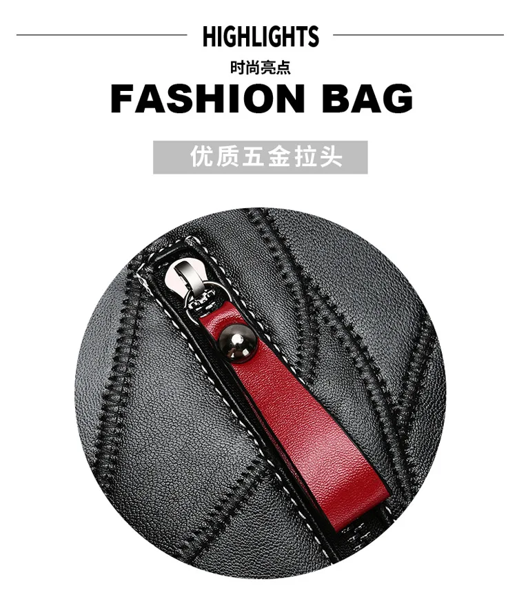 Messenger-Bag Wide-Shoulder-Strap Small Crossbody Leather Women Quality Tide