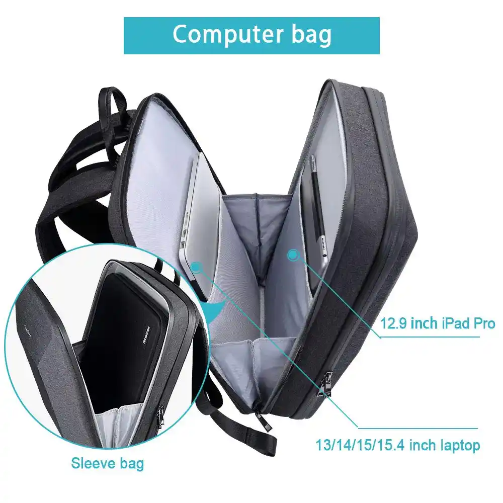 laptop backpack for 2 laptops