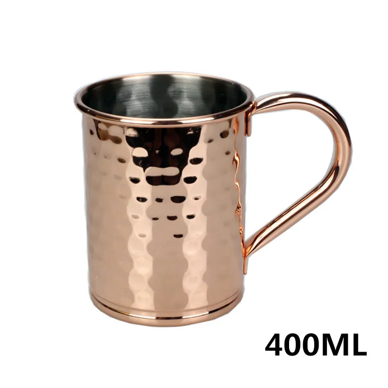 

Coffee Tea Mug Cups 304 Stainless Steel Copper Cocktail Food Juice Drink Bear Cup Ice Bucket