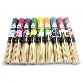 

Thailand Aromatherapy Natural Tibetan Incense 50pcs canister Incense Sticks with Board for Yoga sandalwood Lavender indian E $