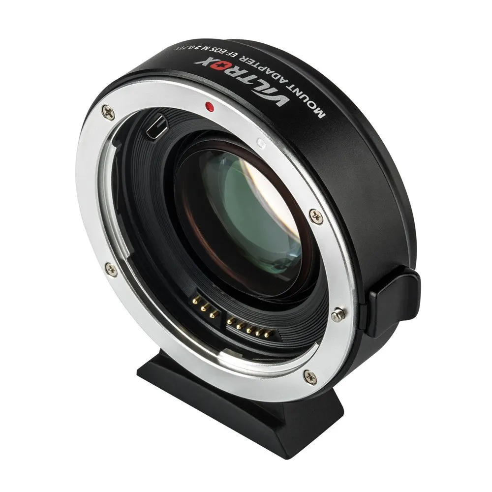 

Viltrox EF-EOS M2 AF Auto-focus EXIF 0.71X Reduce Speed Booster Lens Adapter Turbo for Canon EF lens to EOS M5 M6 M50 Camera