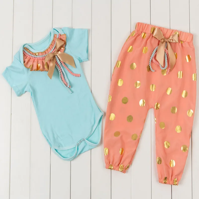 polka dot newborn outfit