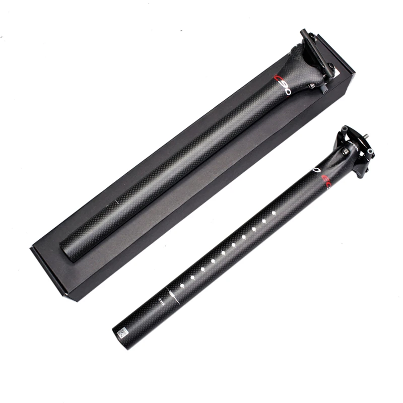 

EC90 Carbon seatpost racing bike carbon bicycle saddle support 27,2 / 30,8 / 31,6 * 350- 400mm MTB bicycle parts