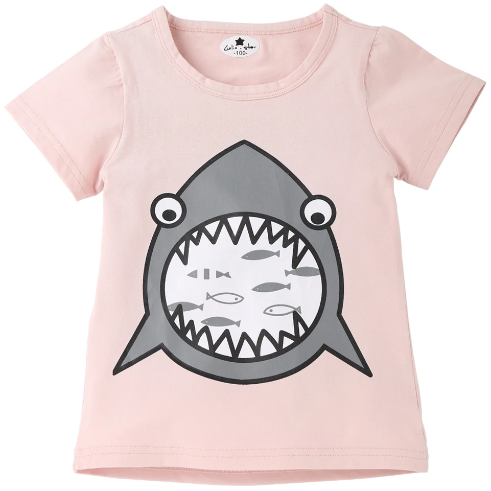 

Girls T Shirts Summer 2018 Boys Tops Baby Boy Short Sleeve Tshirt Kids T Shirt Toddler Brand T-shirts Children Clothes MF8551