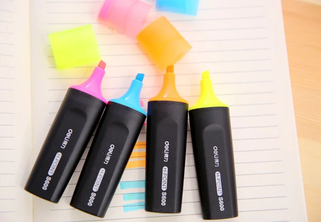 4 шт креативный карамельный цветной текстовый маркер ручка Акварельная для искусства расписывать офисные школьные принадлежности