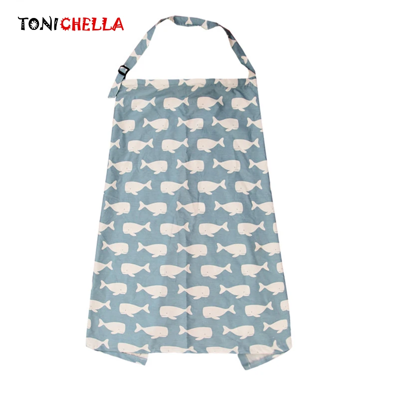 

Cotton Breastfeeding Cover Baby Infant Breathable Mother Outdoor Newborn Feeding Adjustable Neckline Apron Nursing Covers CL5306