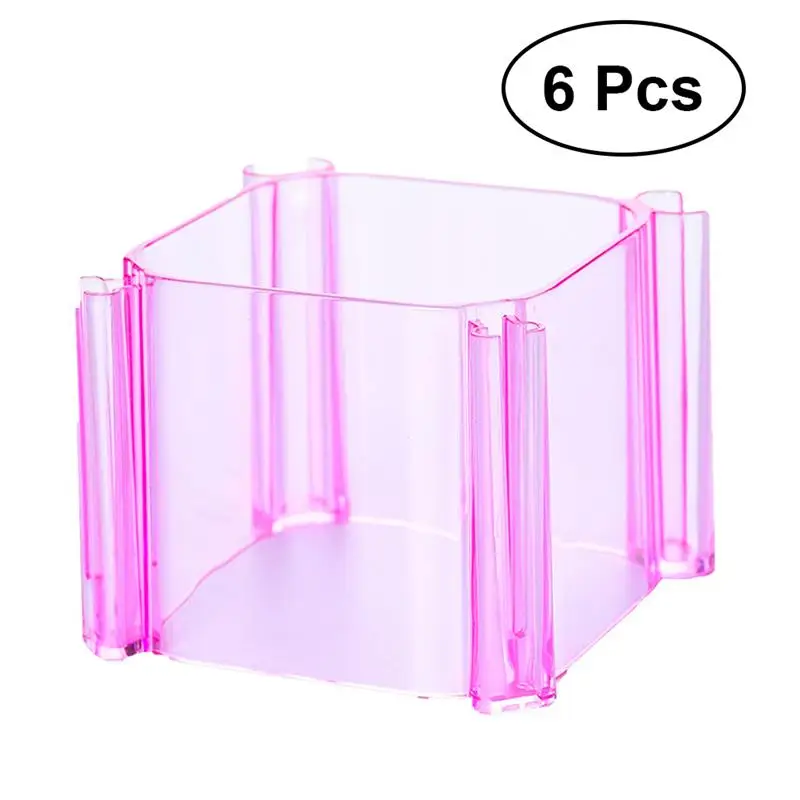 

6pcs Separate Storage Box for Socks Underwear Partition Plate Functional Organising Cellular Drawer Durable High Quality