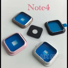 Xchmfg Примечание 5 Камера Стекло Крышка для объектива камеры+ клейкий материал для телефона Samsung Galaxy Note 4 Note3 2 1 задняя Камера Стекло