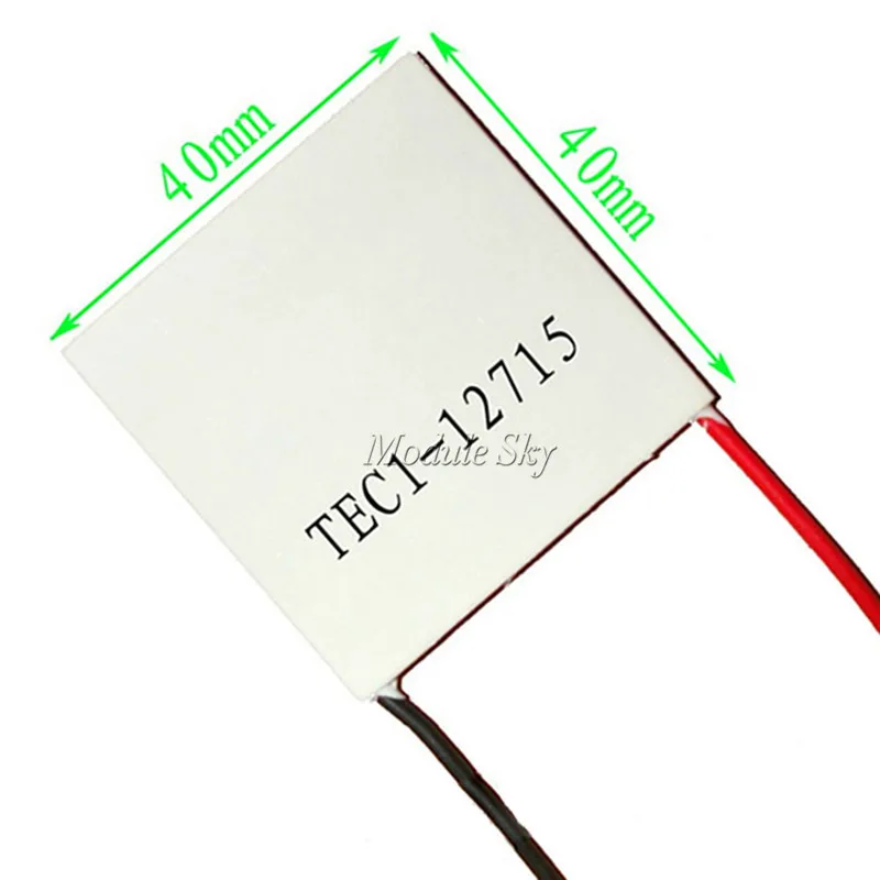 

TEC1-12715 Heatsink Thermoelectric Cooler Cooling Peltier Plate Module