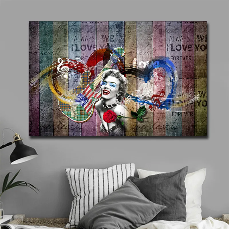 

Home Decor Canvas Art Painting Modern Cuadros Decor Wall Picture Cheap Canvas Poster and Prints Free Shipping No Frame