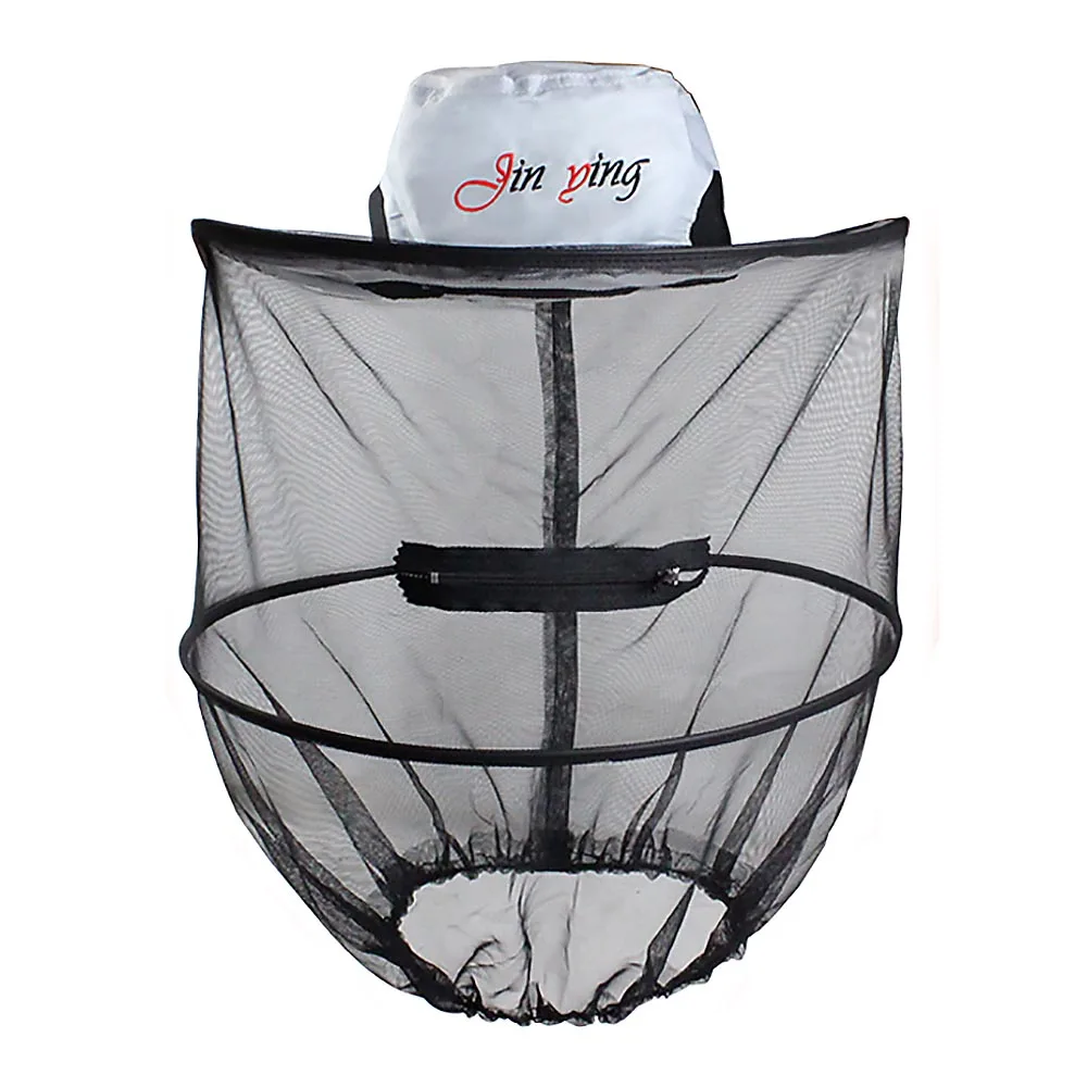 

Anti-mosquito Bee Bug Insect Fly Mask Cap Fishing Hat with Head Net Mesh Face Protection for Outdoor Activities