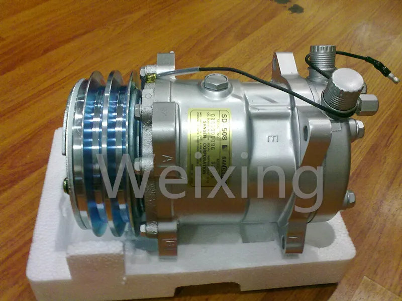 

12V 24V Vehicle ac air conditioning compressor for Excavator Heavy Duty Truck