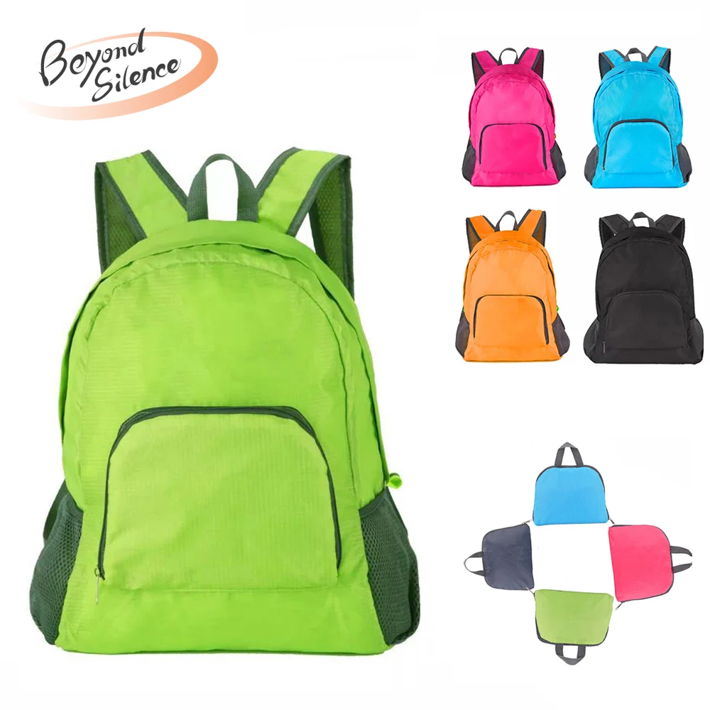 BS Lightweight Nylon Foldable Backpack Waterproof Backpack Folding