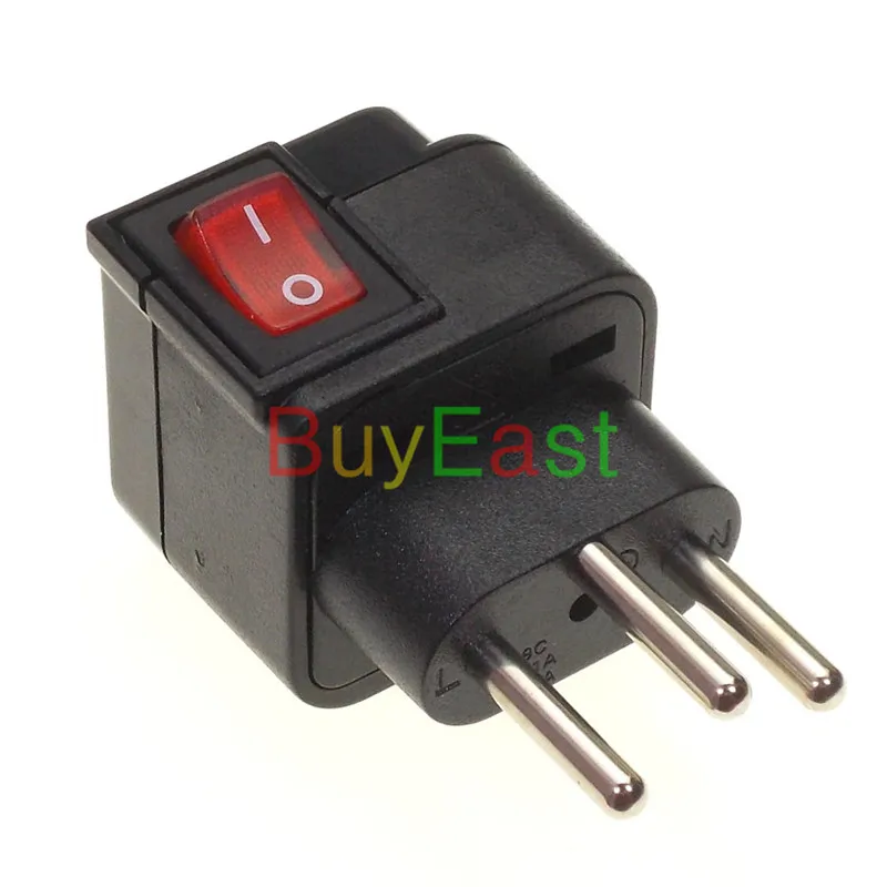 

WONPRO Brand Switzerland Travel Adapter AC Power Plug Convert Convert EU/US/UK/AU/China/ Plug With LED Mian Switch