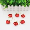 1Pack Cute 2022 Christmas Decorations Pendants For Home Colourful Peach Shape Balls Wedding Festival Home Party Drop Ornaments ► Photo 3/6