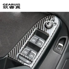 Auto styling Venster Lifter Controle Frame Window Switch Decor Armsteun Panel Stickers Cover Trim voor Audi A4 B8 A5 RHD drive rechts