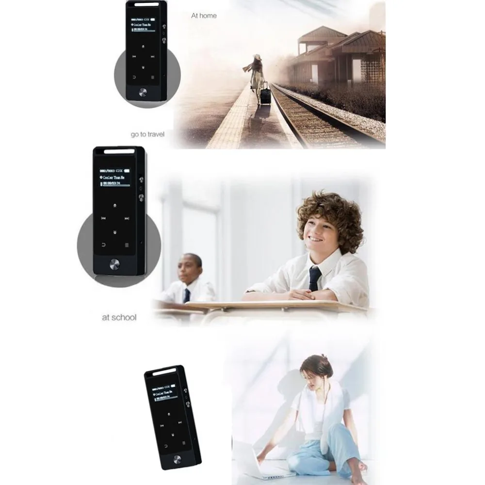 Новинка 2019 оригинал BENJIE S5 MP3 плеер Bluetooth 8 ГБ металлический звук без потерь