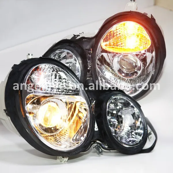 

1999-2001 Year For Mercedes-Benz W210 E200 E230 E240 E280 E320 Head Light Chrome Housing LF