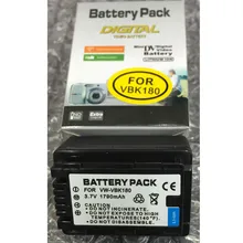 VW-VBK180 VW VBK18 lithium batteries VBK18 Digital camera battery For Panasonic HC-V700MGK HC-V10GK HC-V100GK HC-V100MGK HC-V500