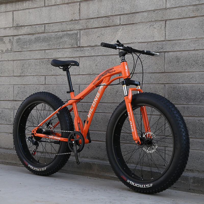 High quality 7/21 speed shock absorption bicycle 20*4.0 Fatbike boys and girls snow beach bike fat bike road bike free delivery
