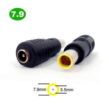 

5.5*2.5 mm ( Compatible 5.5*2.1 mm ) Female to 7.9*5.5 mm Male DC Adapter For IBM Lenovo Power Laptops Adapter 7.9 5.5mm DC Jack