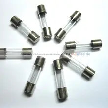 100 шт. Быстрый плавкий предохранитель Стеклянные Предохранители 8A 250 V 5 мм x 20 мм