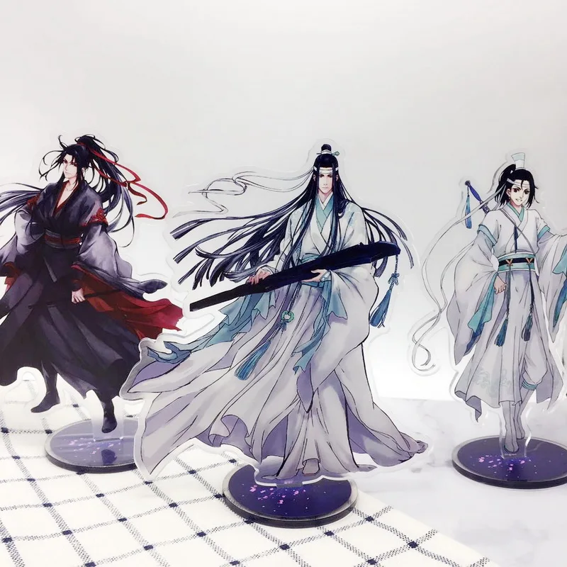 32 типа аниме Mo Dao Zu Shi акриловая фигурка Wei WuXian Lan WangJi Grandmaster Demonic Статуэтка декор для домашнего стола Series2