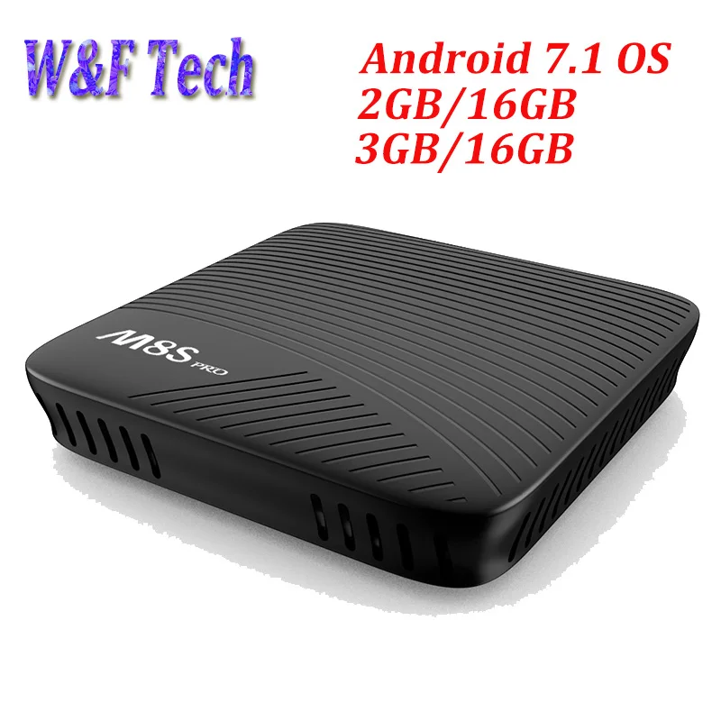 

M8S PRO Android 7.1 tv box Amlogic S912 octa core Smart media player 2GB 16GB or 3GB 16GB 2.4G&5G wifi BT4.0 4K*2k set top box