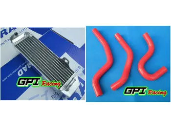 

Aluminum Radiator + hose for HONDA CR80 1997-2002 2001 / CR85 CR85R 2003-2007 2005 2006 RH&LH GPI high-per