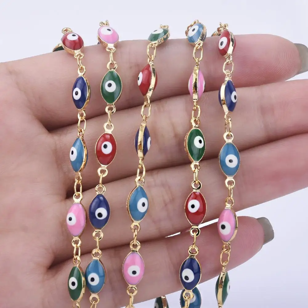 10*5 мм Mixedcolor Evil Eye шатер Форма Сеть DIY поставок двор 10235904