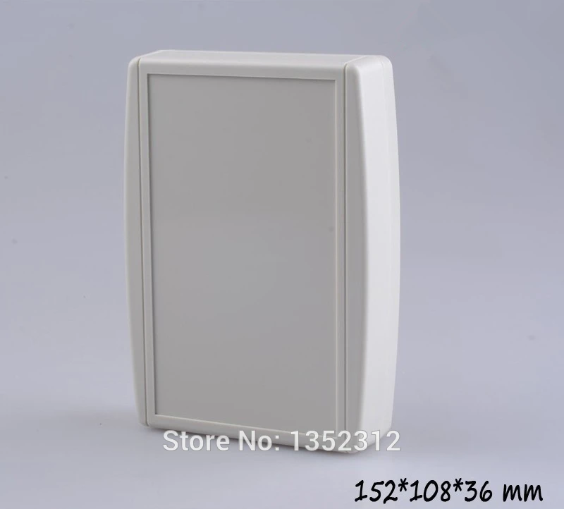 

2 pcs/lot 152*108*36mm wall mout Plastic enclosure for electronic abs handhed enclosure instrument box waterproof outlet box
