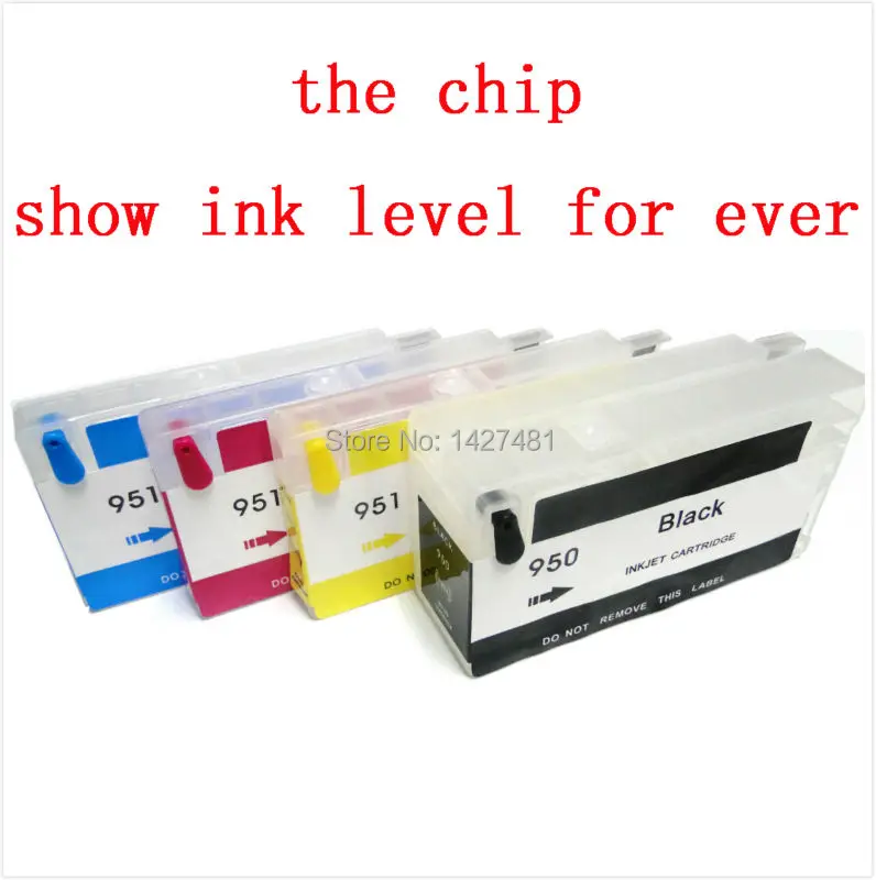 Compatible Hp 950 Refill Cartridge For Hp Officejet Pro 8100 8600 Printer With ARC Chip Show
