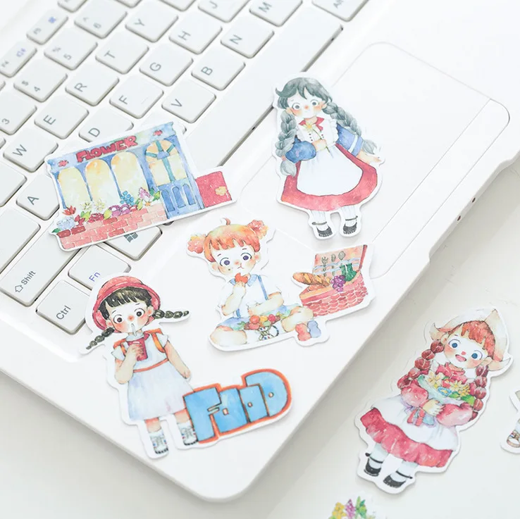 Kawaii Cartoon Korean Stickers Sumikko Gurashi Scrapbook Food Flower Rabbit Stickers Paper Cute Gudetama Stickers