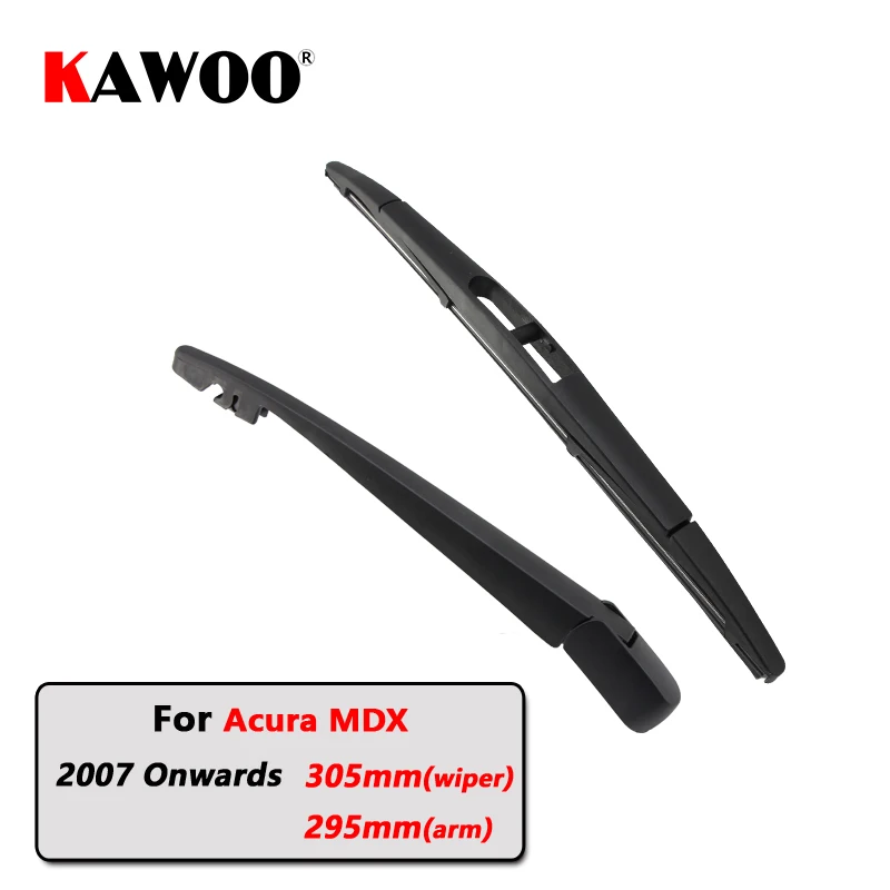 KAWOO Car Rear Wiper Blades Back Window Wipers Arm For Acura MDX