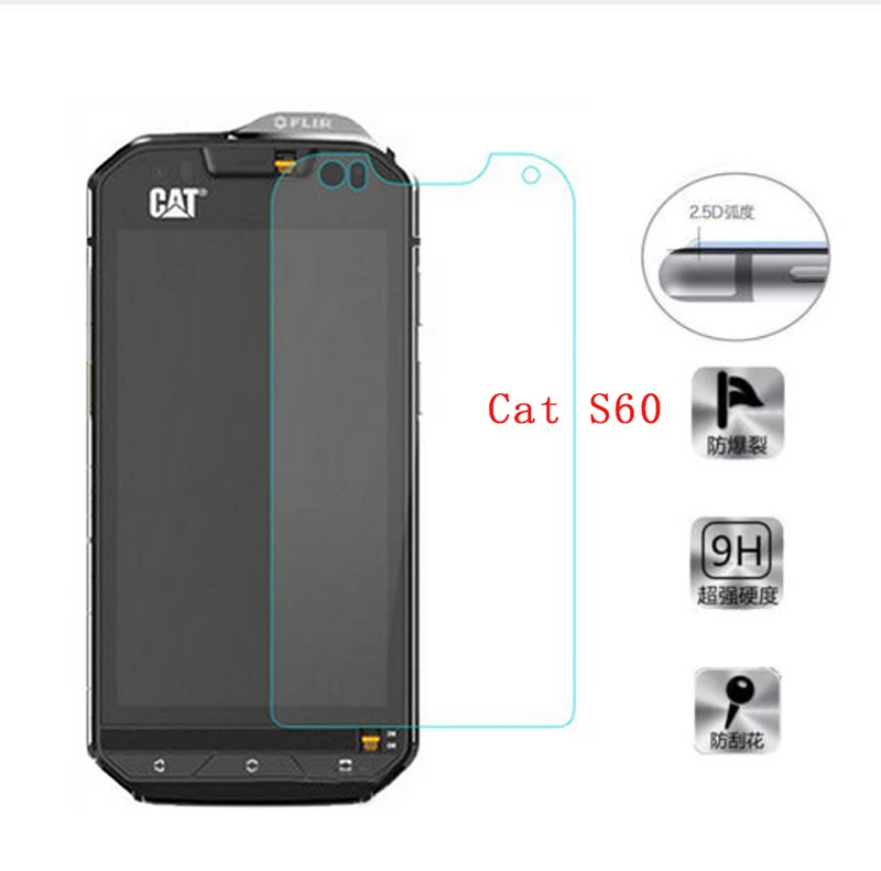 Для гусеницы Cat S60, оригинальное закаленное стекло 9 H, защита от царапин, защитная пленка премиум класса для Cat S60, пленка для мобильного телефона