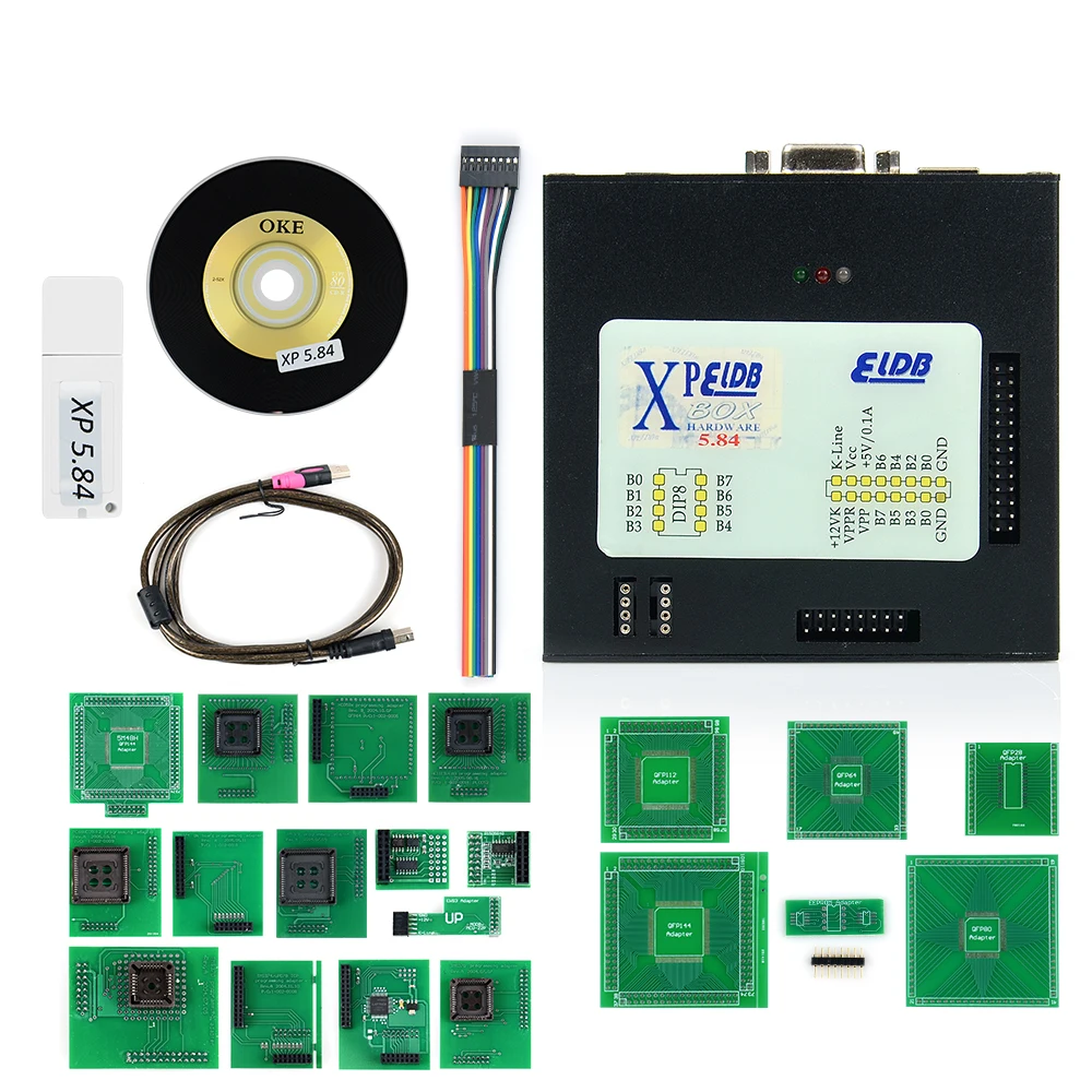 Версия CAS4 XPROG-M V5.84 XPROG-M V5.84 XPROG металлическая коробка ECU программист с USB ключ лучше, чем XPROG M V5.70