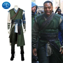 2017 New Arrival Hot Movie Doctor Strange Baron Mordo Cosplay Costume For Man Halloween Custom Made doctor strange costume dr strange steve cosplay costumes outfit superhero battle suit blue red magic cloak full set custom made