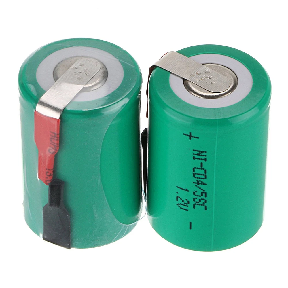 New Real Capacity 4/5 SC Battery 1.2V 1600mAh 23*33 4/5 Sub C SC Ni CD