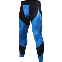 Для мужчин Pro спортивные Gymming быстросохнущая тренировки плотные леггинсы Бодибилдинг работает Тонкий Фитнес Yogaing камуфляж костюмы брюки 4030