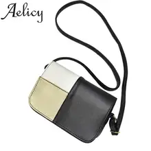 Aelicy кожаная женская маленькая сумка-мессенджер сумка через плечо женская сумка на ручке маленькая сумка через плечо Весенняя сумка-мессенджер