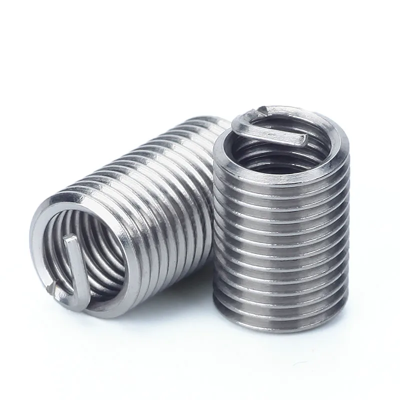 5Pcs M8 M10 Wire Thread Insert Screw Bushing Wire Screw Sleeve Thread