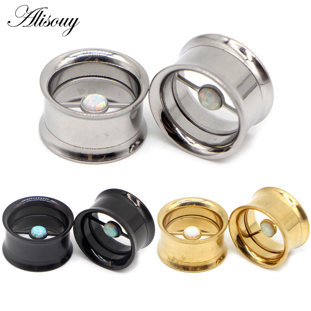 Stainless Steel Ear Gauges Stainless Steel Ear Plugs Tunnels