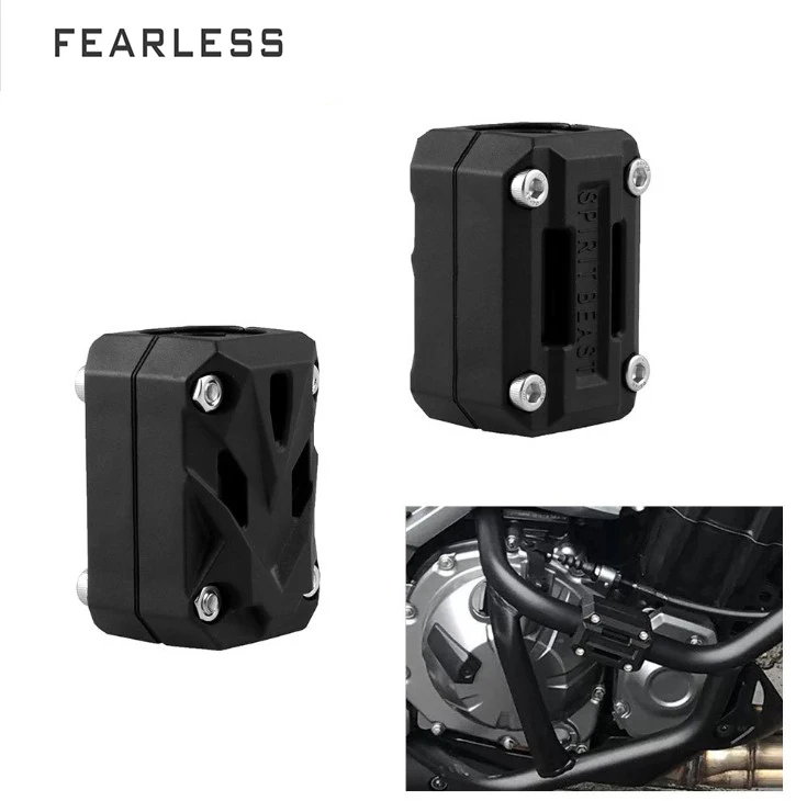 

BJMOTO Motorcycle Engine Guard Protection Bumper Decorative Block Modified 25mm Crash Bar for BMW R1200GS LC ADV F700GS F800GS