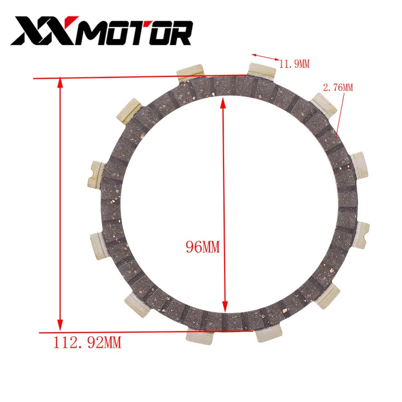 6 шт. диск сцепления фрикционный лист Диски сцепления для Suzuki GSF250 GSF400 74A 73A 75A 77A 913 Bandit 250/400 мотоциклы GSXR