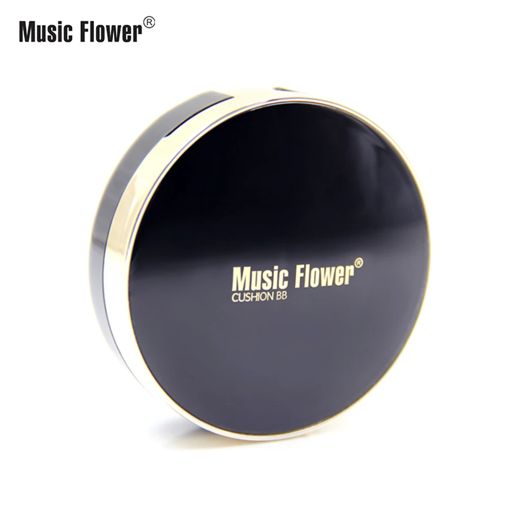 Music Flower новая матовая и увлажняющая Подушка BB крем Палитра естественных уход за