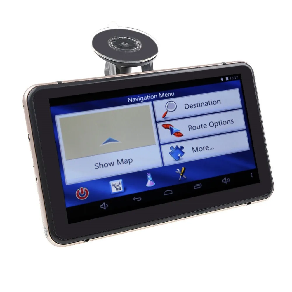 

Android GPS Navigation 7inch touch screen wifi/bluetooth /DVR/FMT 8G flash with map