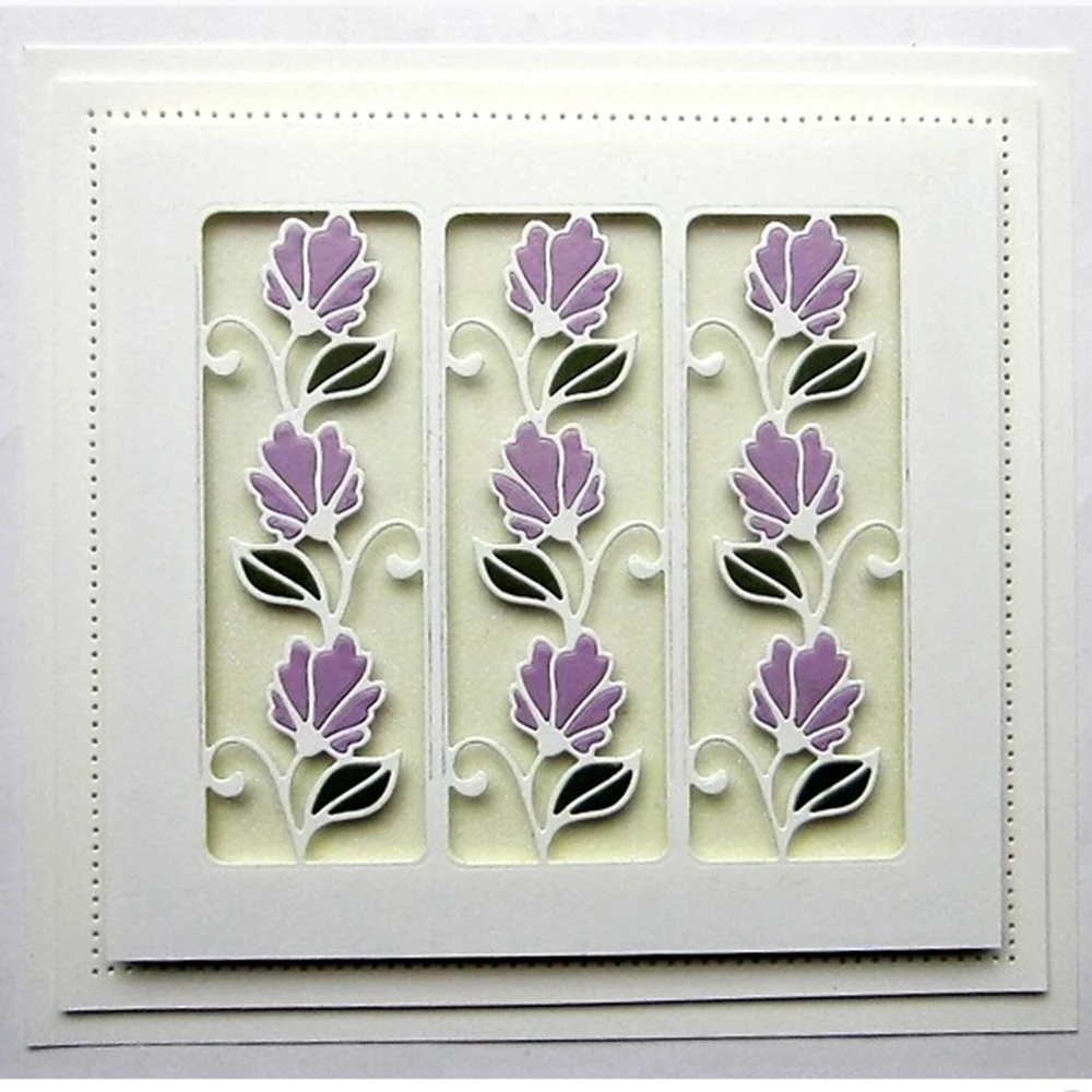 

Christmas Flower Vine Metal Cutting Dies Craft Dies Scrapbooking New 2018 Dies Cut Stamps Embossing Stencils Paper Cards Making
