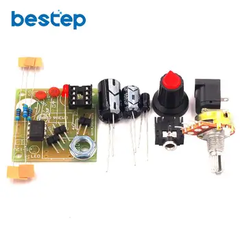 

Smart Electronic DIY Kit LM386 Super Mini Audio Amplifier DIY Kit Suite Trousse LM386 Amplificador Module Board 3.5mm 3-12V